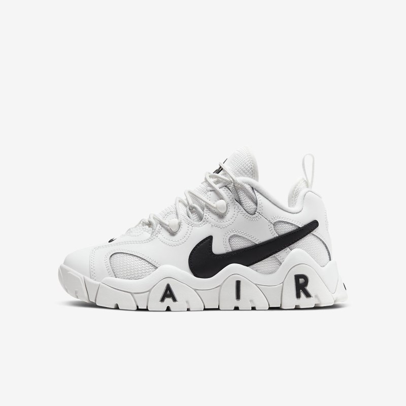 Nike エア Barrage ロー キッズ バスケットシューズ 白 | OW5643-692