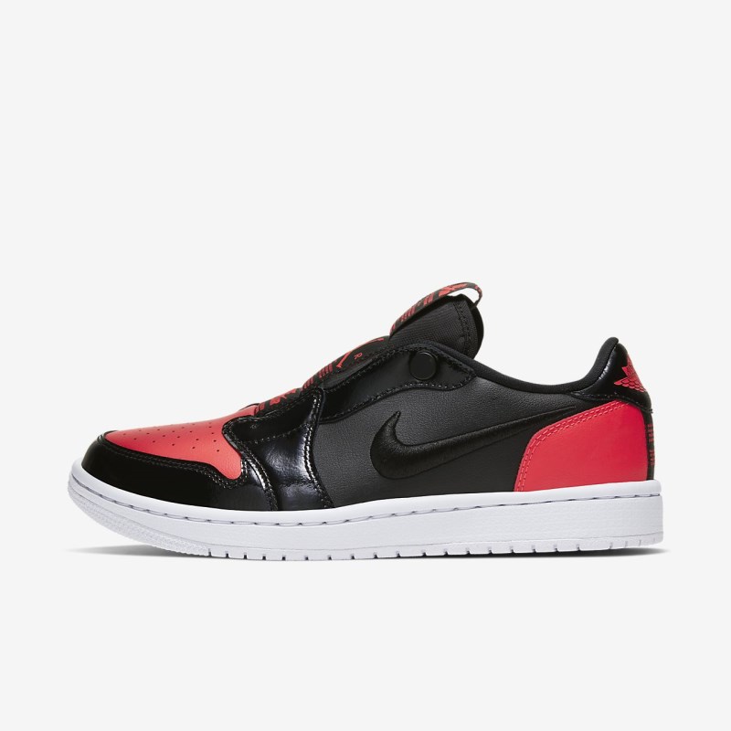 Nike エア Jordan 1 レトロ ロー スリップ レディース スニーカー 黒 | FJ6807-671