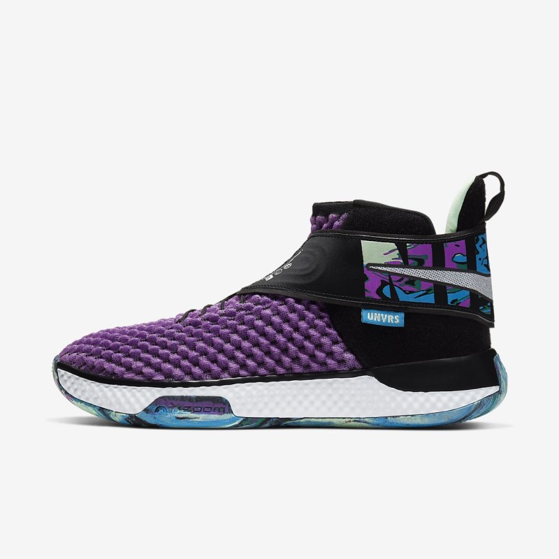 Nike エア ズーム UNVRS FlyEase メンズ バスケットシューズ 紫 | UQ1020-247