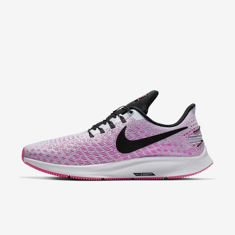 Nike エア ズーム ペガサス 35 FlyEase (ワイド) レディース ランニングシューズ 青 | FW5104-451