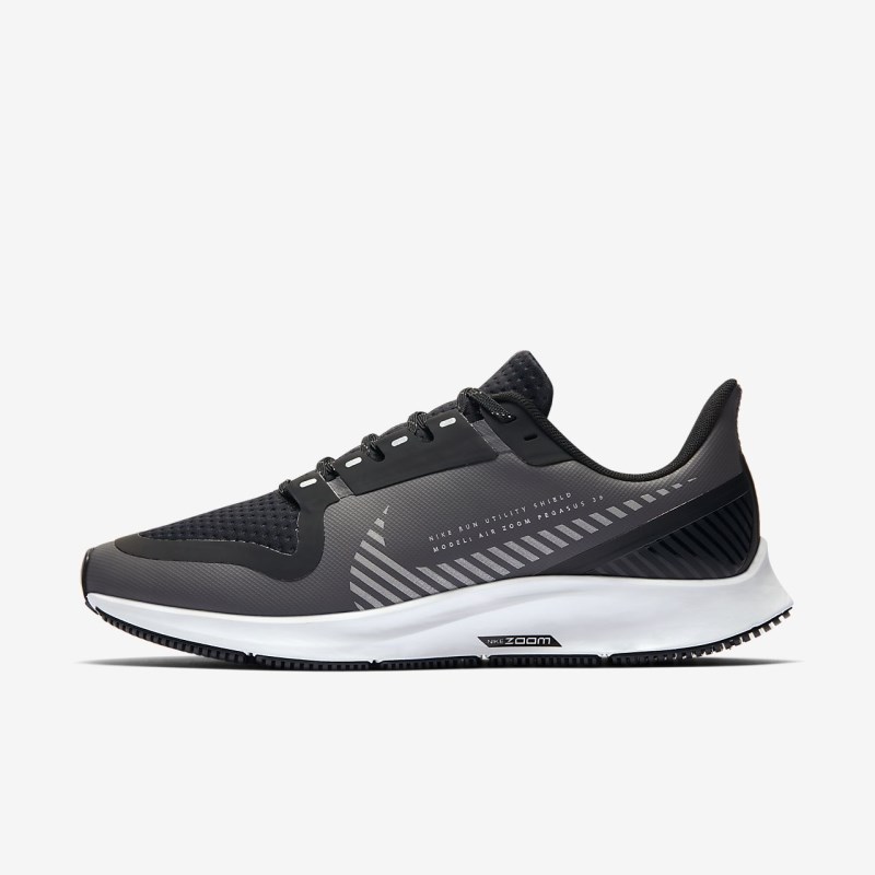 Nike エア ズーム ペガサス 36 Shield レディース ランニングシューズ グレー | EJ6692-740