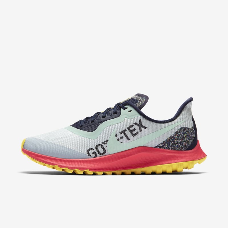 Nike エア ズーム ペガサス 36 トレイル GORE-TEX レディース ランニングシューズ ライト青 | PT7936-347