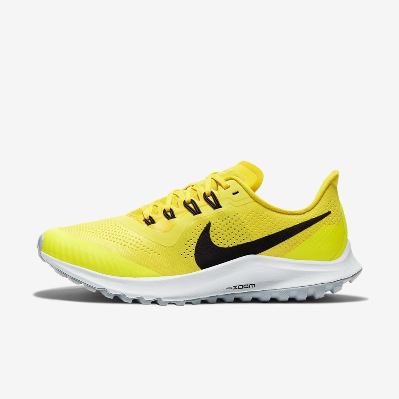 Nike エア ズーム ペガサス 36 トレイル レディース ランニングシューズ 黄色 | PO9224-952