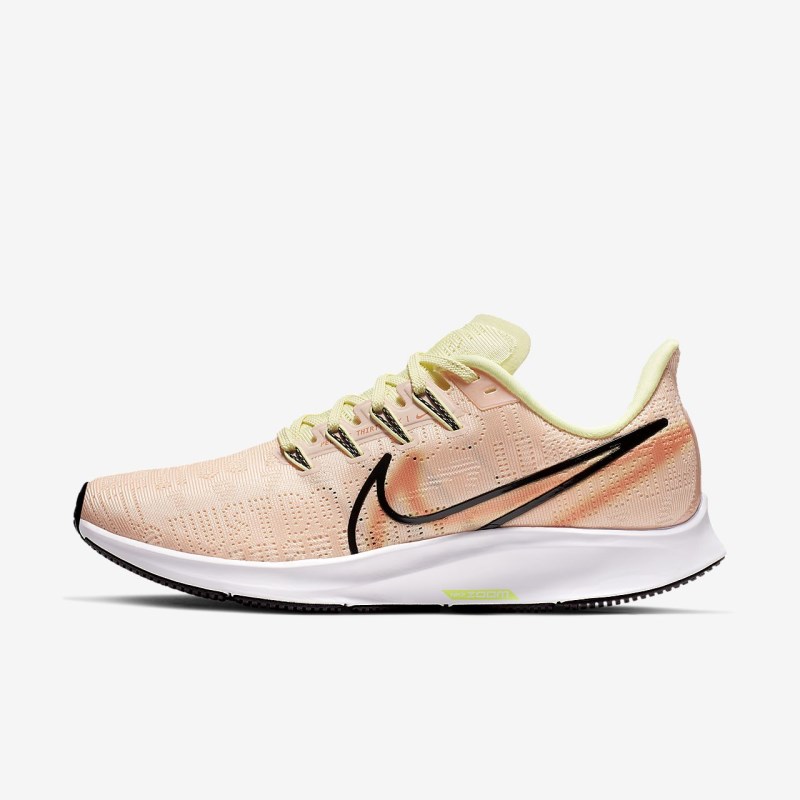 Nike エア ズーム ペガサス 36 プレミアム Rise レディース ランニングシューズ コーラル 色 | AQ5801-271