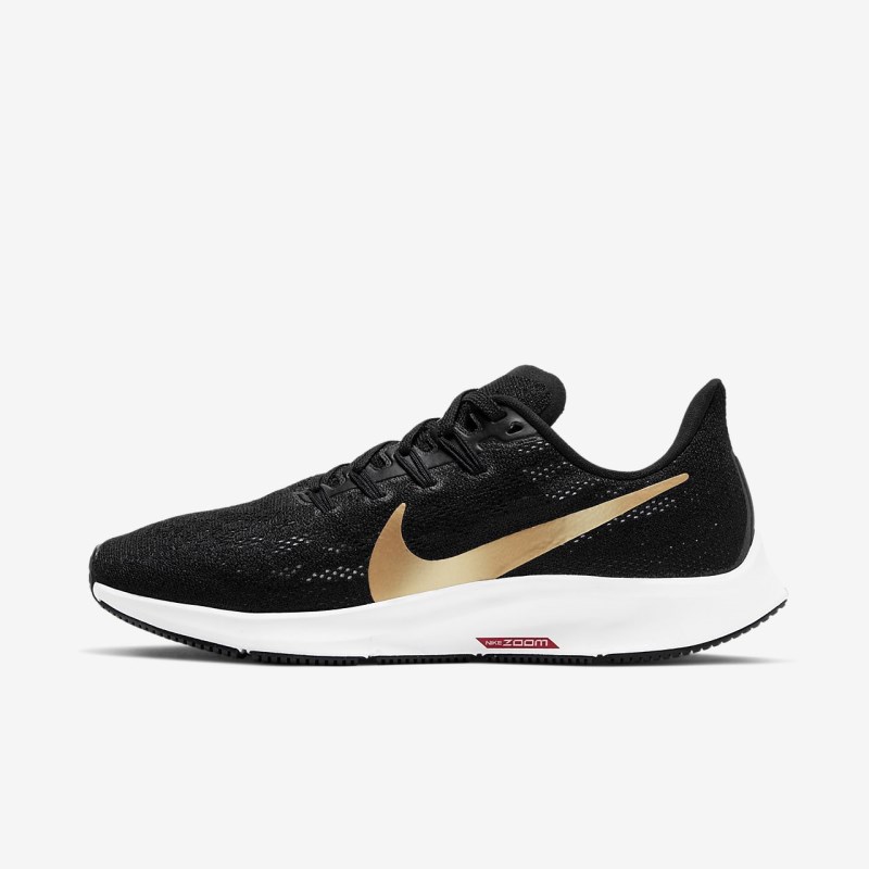 Nike エア ズーム ペガサス 36 レディース ランニングシューズ 黒 | MK9063-301