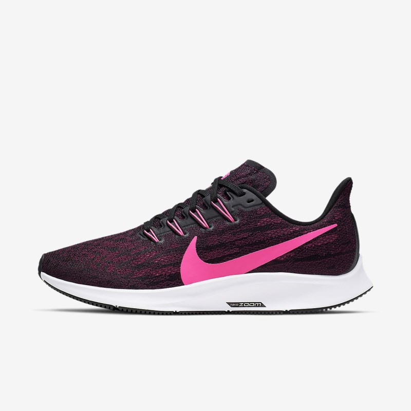 Nike エア ズーム ペガサス 36 レディース ランニングシューズ 黒 | ZE9581-017