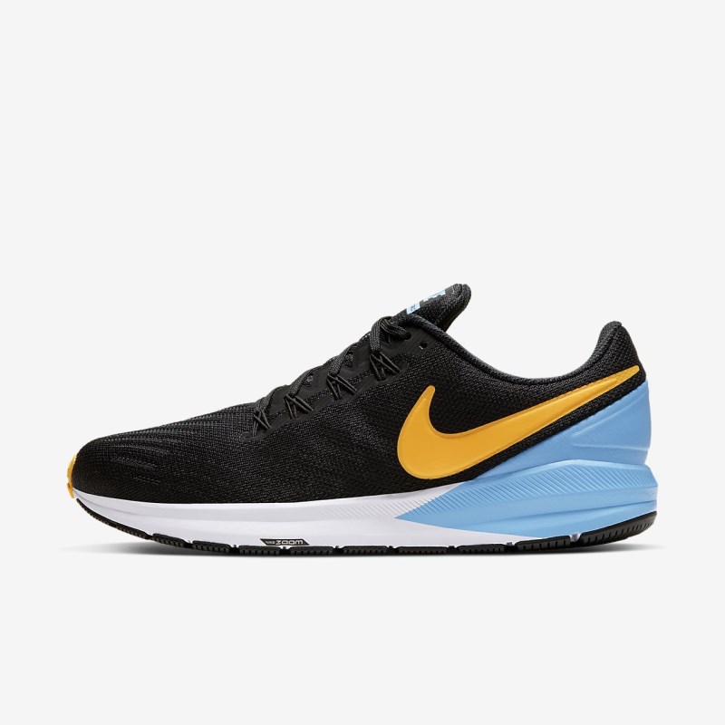 Nike エア ズーム 構造 22 メンズ ウォーキングシューズ 黒 | AI2933-284