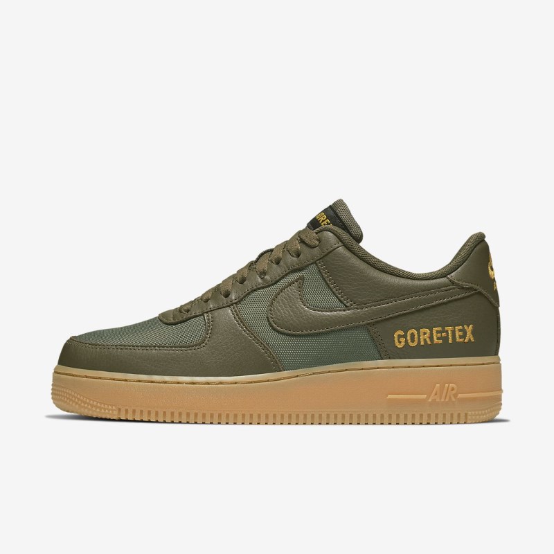 Nike エア フォース 1 GORE-TEX® レディース スニーカー オリーブ | ZT1177-717