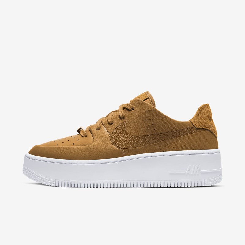 Nike エア フォース 1 Sage ロー LX レディース スニーカー ブラウン | ER7550-233