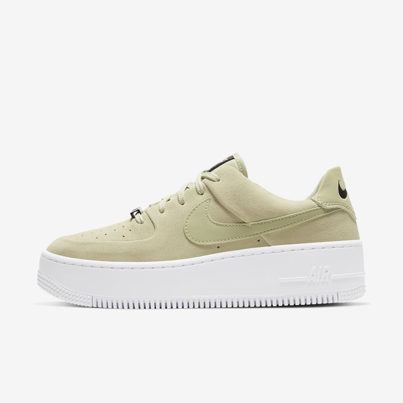 Nike エア フォース 1 Sage ロー レディース スニーカー オリーブ | QQ1869-697