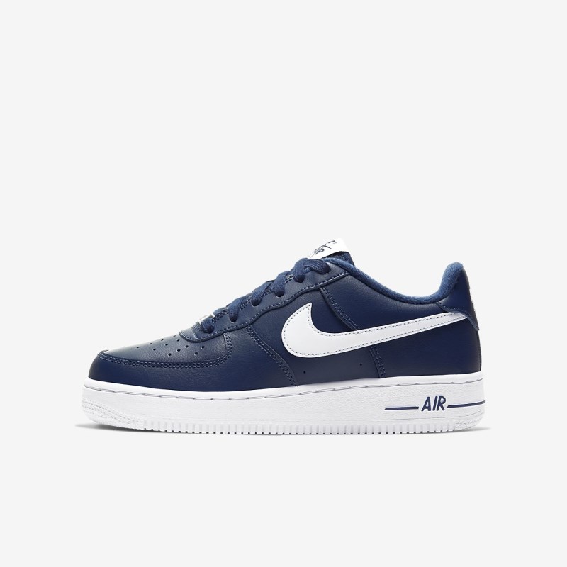 Nike エア フォース 1 キッズ スニーカー 暗青 | SY4205-971