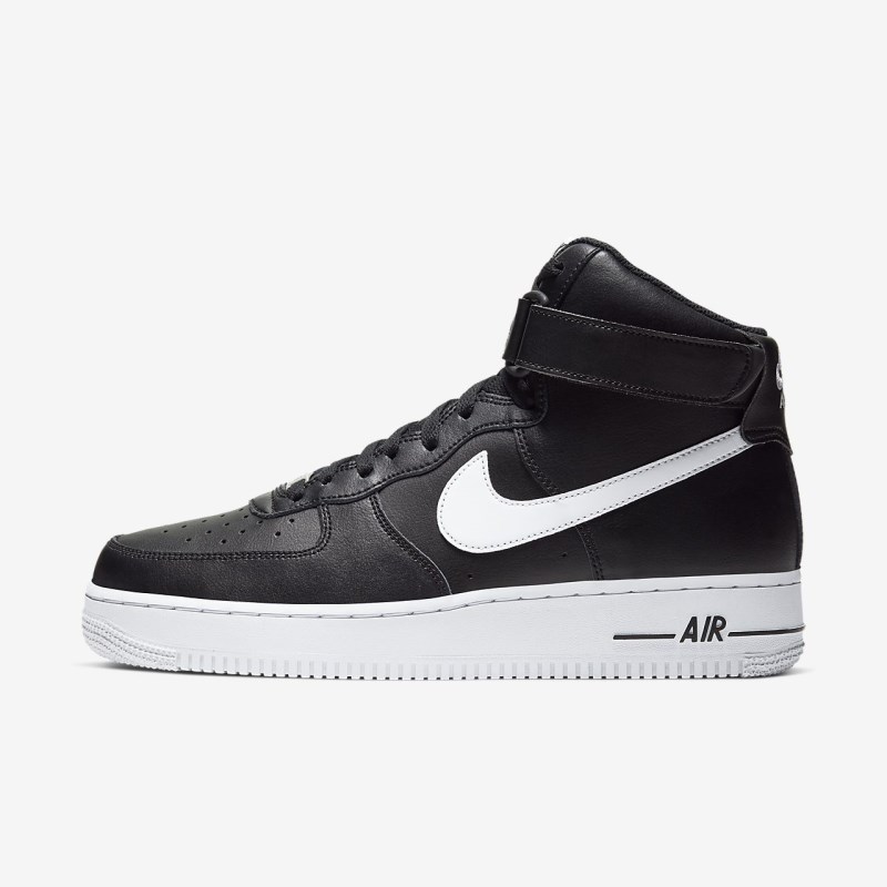 Nike エア フォース 1 ハイカット '07 メンズ スニーカー 黒 | DZ3518-973