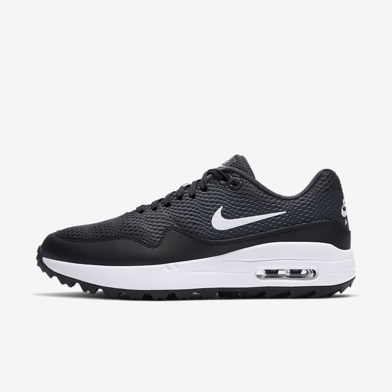 Nike エア マックス 1 G レディース ゴルフシューズ 黒 | SL7330-215