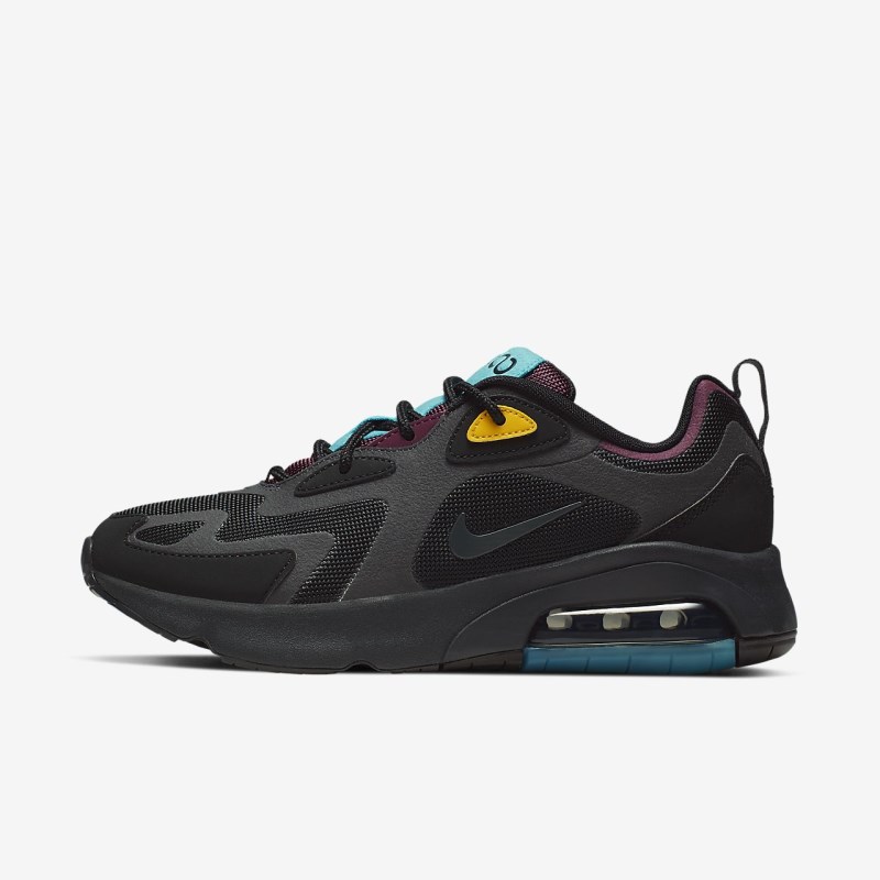Nike エア マックス 200 レディース スニーカー 黒 | YL1641-897