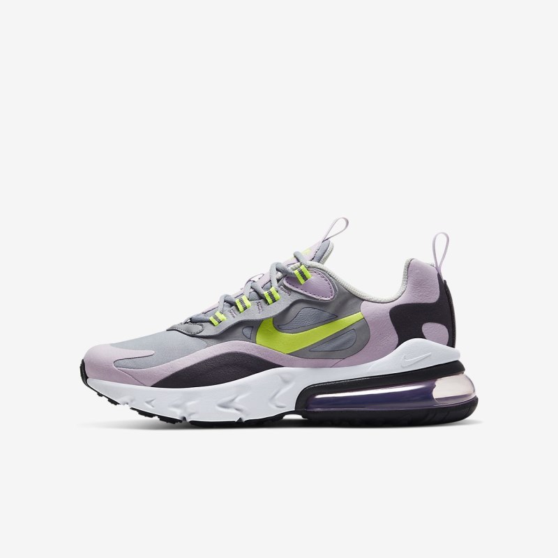 Nike エア マックス 270 React キッズ スニーカー グレー | WC6161-785