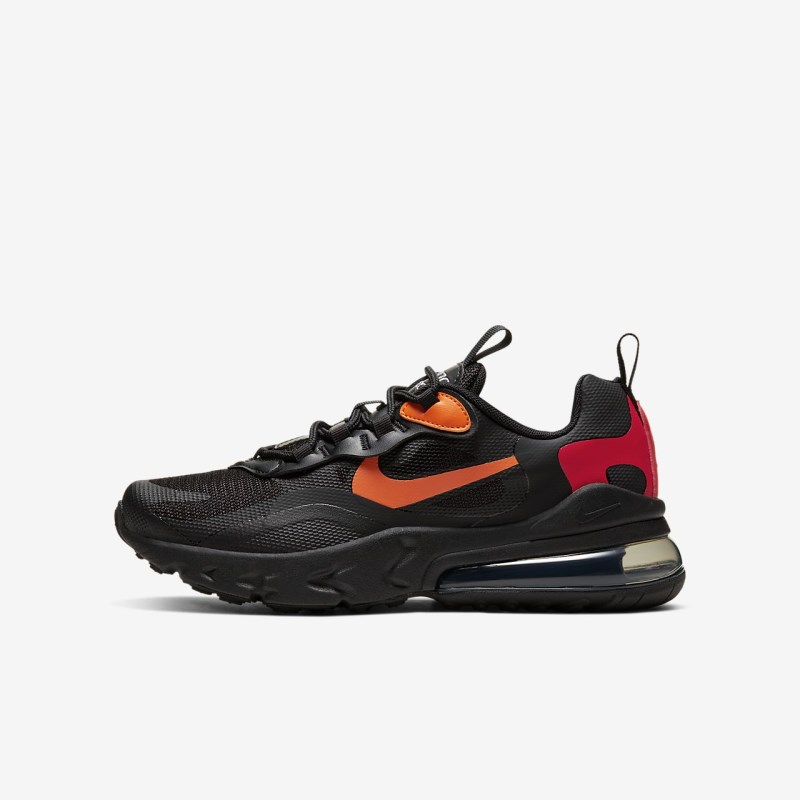Nike エア マックス 270 React キッズ スニーカー 黒 | ZB3502-493