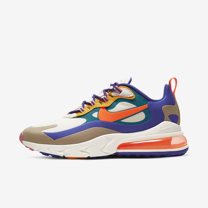 Nike エア マックス 270 React メンズ スニーカー ライトブラウン | JK6909-217
