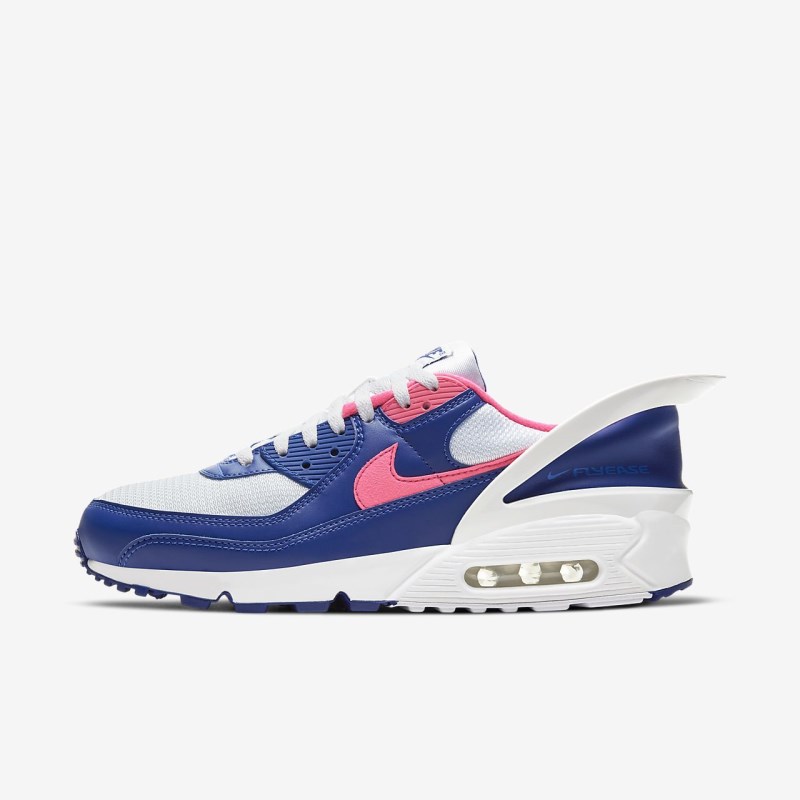 Nike エア マックス 90 FlyEase レディース スニーカー 白 | GC4369-879