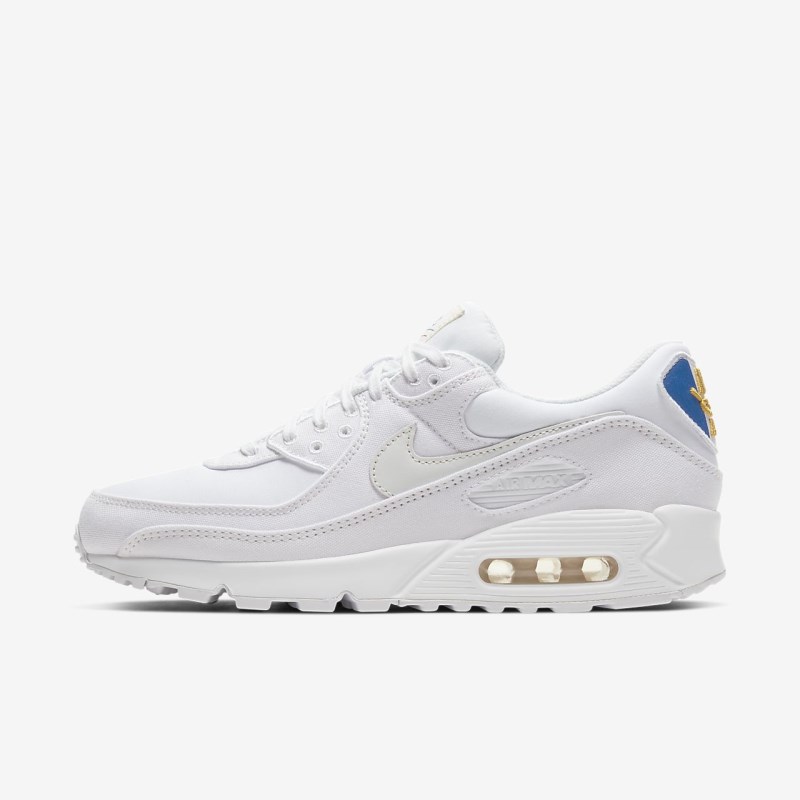Nike エア マックス 90 プレミアム メンズ スニーカー 白 | QP4331-147