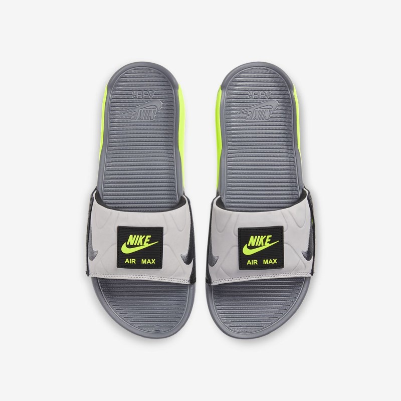 Nike エア マックス 90 レディース スライドサンダル グレー | OF1768-649