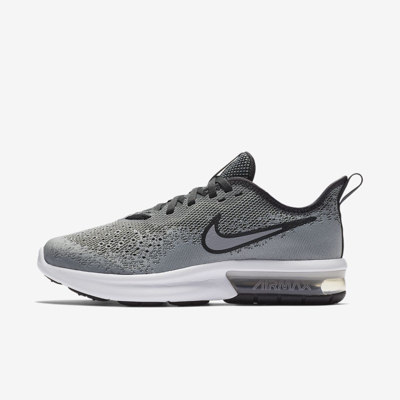 Nike エア マックス シークエント 4 キッズ スニーカー グレー | NQ3475-134
