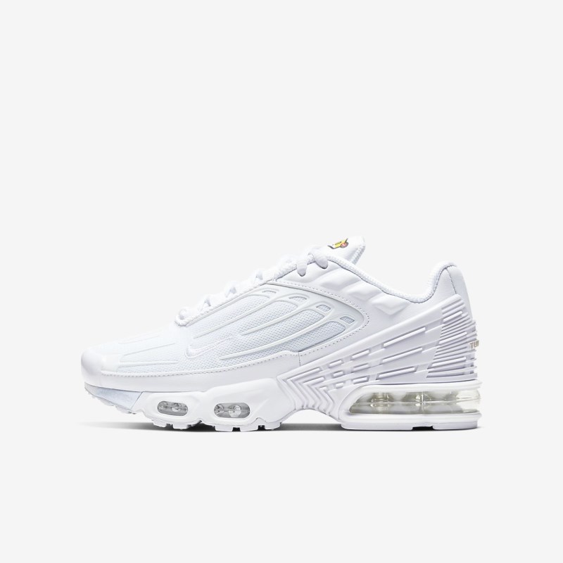 Nike エア マックス プラス 3 キッズ スニーカー 白 | FU7537-564