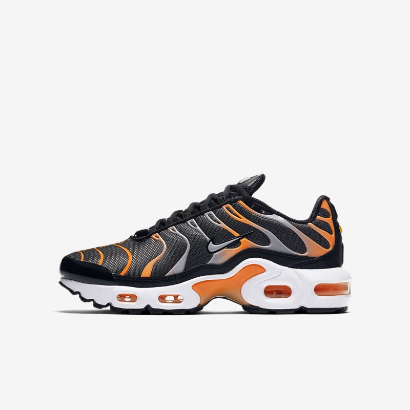 Nike エア マックス プラス キッズ スニーカー 暗グレー | OI0481-503