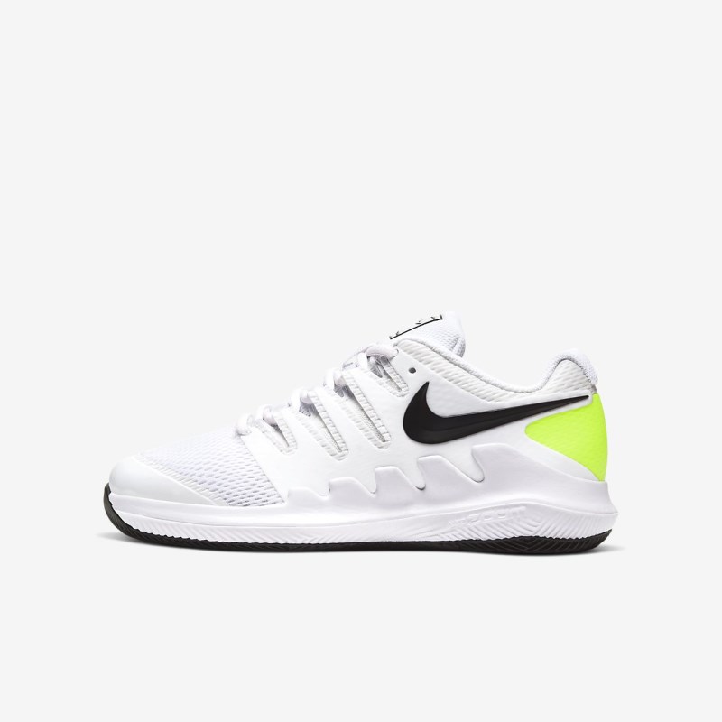 Nike コート Jr. Vapor X キッズ テニスシューズ 白 | NX0955-483
