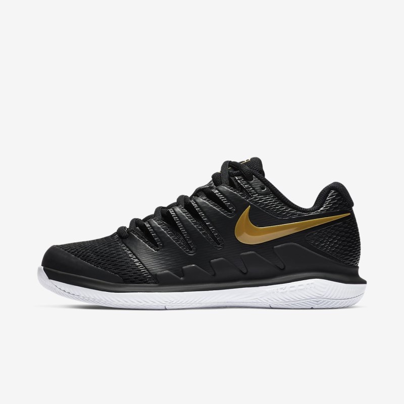 Nike コート エア ズーム Vapor X レディース テニスシューズ 黒 | OQ9866-597