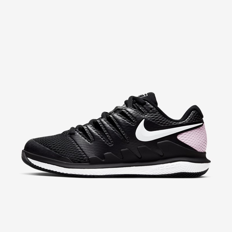 Nike コート エア ズーム Vapor X レディース テニスシューズ 黒 | TI8350-163