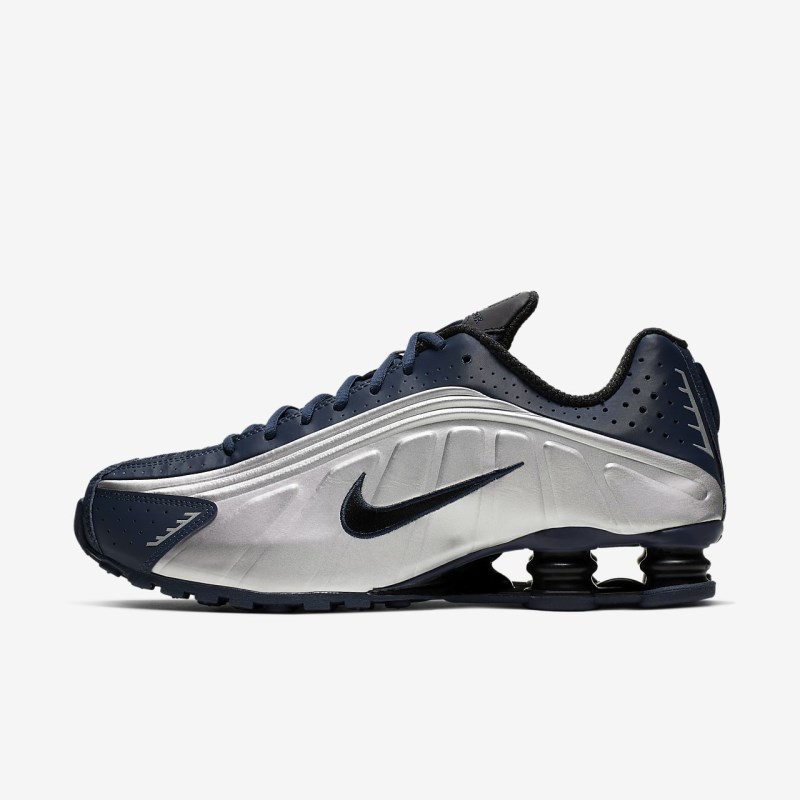 Nike ショックス R4 メンズ スニーカー 暗青 | KN3700-594