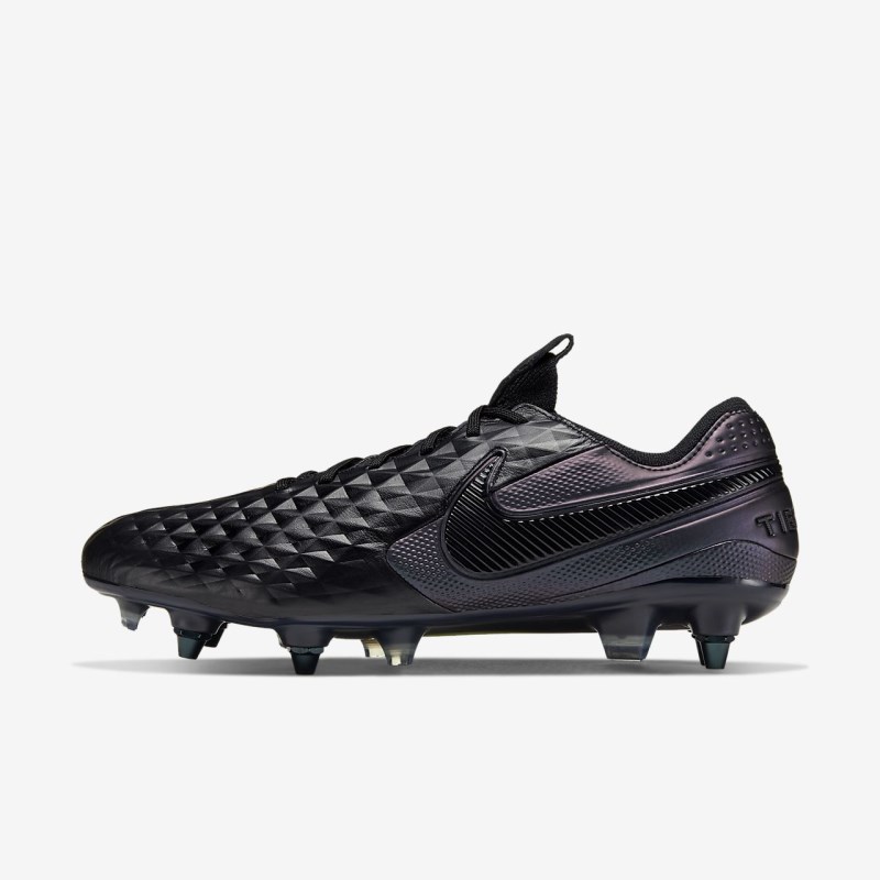 Nike ティエンポ レジェンド 8 エリート SG-PRO Anti-Clog Traction レディース サッカーシューズ 黒 | NG6121-068