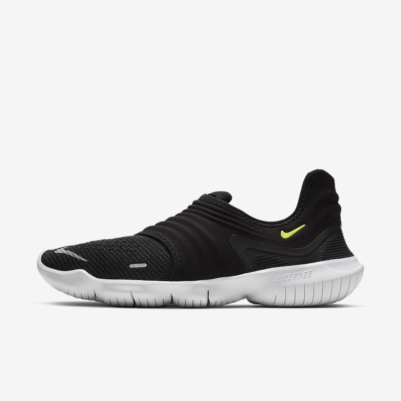 Nike フリー RN フライニット 3.0 レディース ランニングシューズ 黒 | FA1704-735