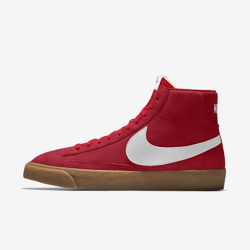 Nike ブレザー ミッドカット メンズ スニーカー 赤 | QX5108-101
