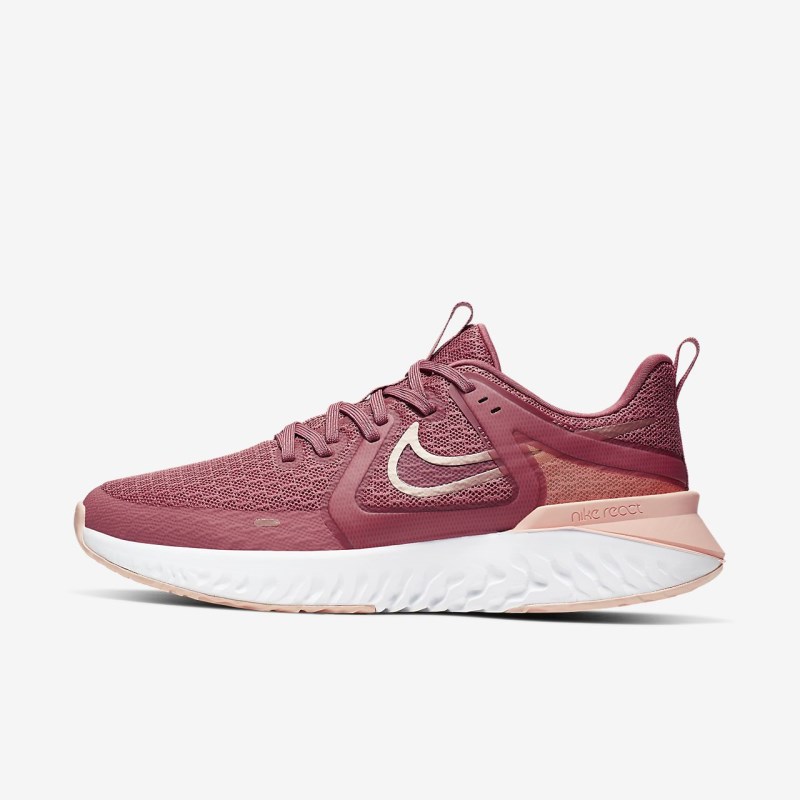 Nike レジェンド React 2 レディース ウォーキングシューズ 赤 | WT3402-584
