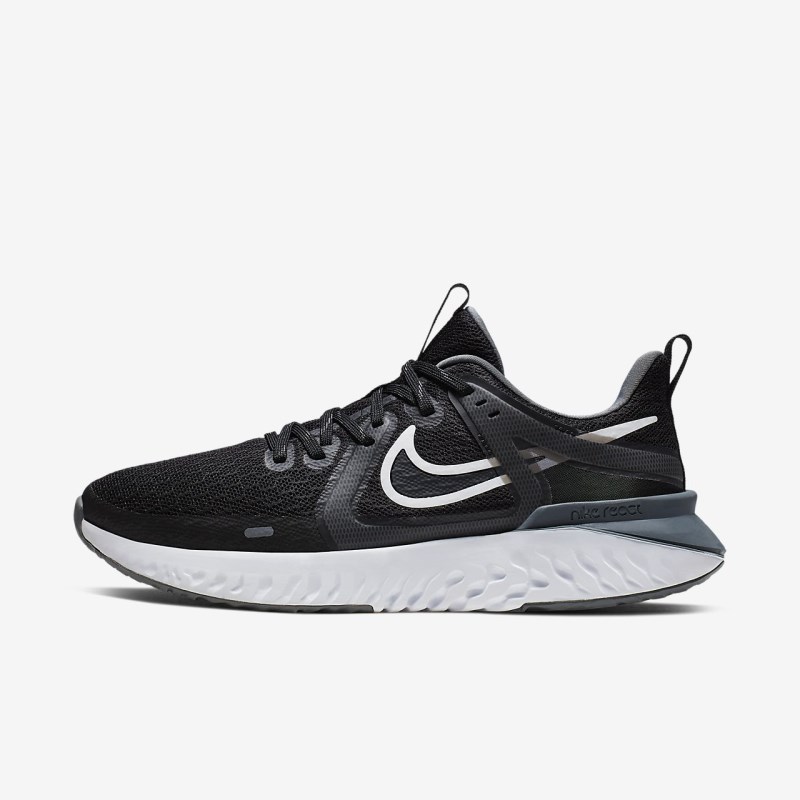 Nike レジェンド React 2 レディース ランニングシューズ 黒 | QV1720-126